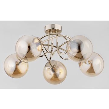 Alfa BANKO 63204 Plafondlamp 5x10W/E14 IP20