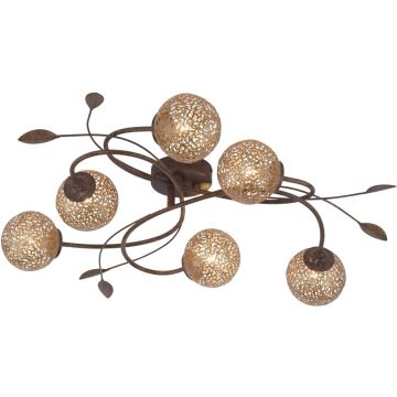 Paul Neuhaus GRETA 6398-48 Plafondlamp 6x40W/G9 ip20