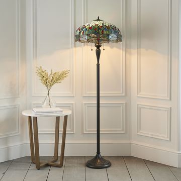 Endon DRAGONFLY BLUE 64069 Staande lamp 2x60W/E27 IP20