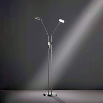 Fischer&Honsel Dent 40108 Staande lamp 2x6W/LED 2700K 1600 lm IP20