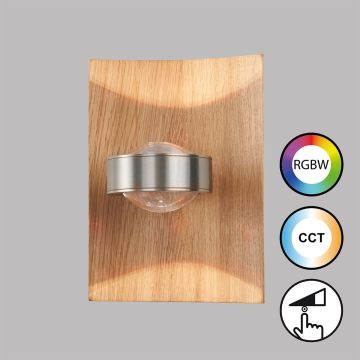 Fischer&Honsel SHINE-WOOD 30542 Wandlamp 1x9W/LED 2700K 900 lm IP20