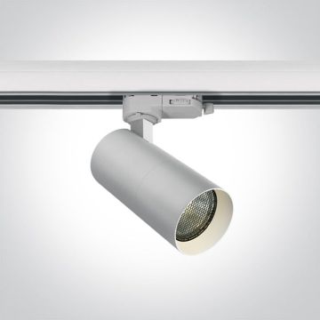 One Light Track Lights 65522T/W Railspot 1x10W/GU10 IP20