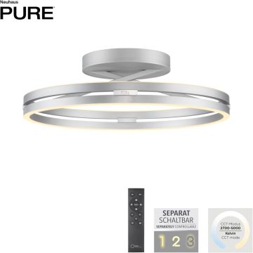 Paul Neuhaus PURE LOOP 6552-95 Plafondlamp 2x52W/LED 2700-5000k 5040lm ip20