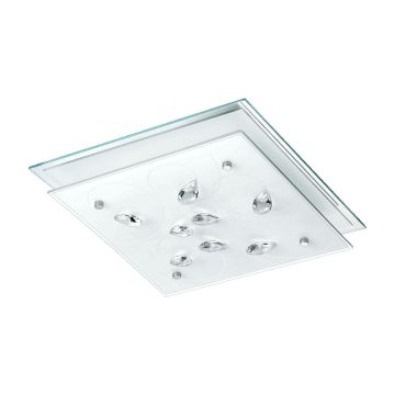Prezent IKAROS KRISTAL 65106 Plafondlamp 2x60W/E27 IP20