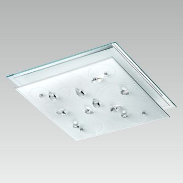 Prezent IKAROS KRISTAL 65107 Plafondlamp 3x60W/E27 IP20