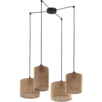 TK Lighting JUTA 6585 Plafondlamp 4x15W/E27