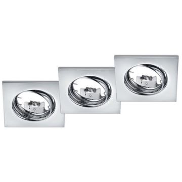 Trio JURA 650000306 Inbouwspot 3x15w/gu10 ip20