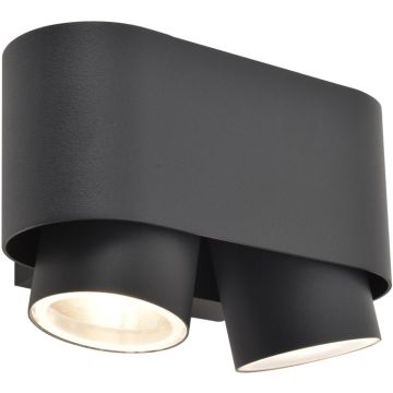 Lutec CYPRES 6604003118 Wandlamp 2x7w/gu10 ip44
