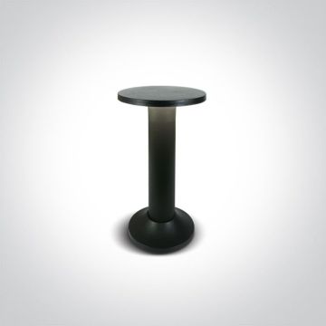 One Light Mushroom Bollards 67490/B/W Vloerlamp 1x6,5W/LED 3000K 600lm IP54