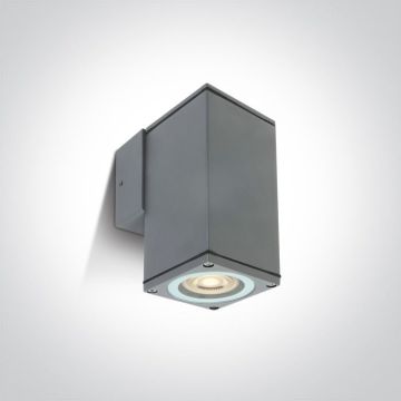 One Light Outdoor Cubes 67426B/G Wandlamp 1x10W/GU10 IP54