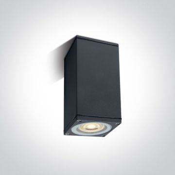 One Light Outdoor Cubes 67426D/AN Wandlamp 1x10W/GU10 IP54