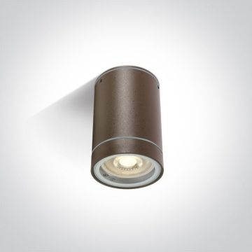 One Light Outdoor Cylinders 67130C/BR Opbouwspot 1x10W/GU10 IP54