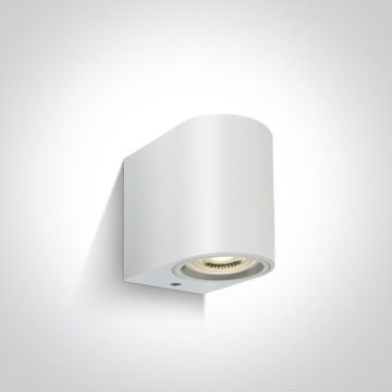 One Light Outdoor Cylinders 67142F/W Wandlamp 1x6W/GU10 IP65