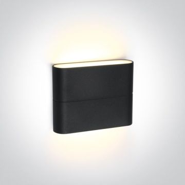 One Light Outdoor Slim Range Up & down 67376/AN/W Wandlamp 2x3W/LED 3000K 210lm IP54