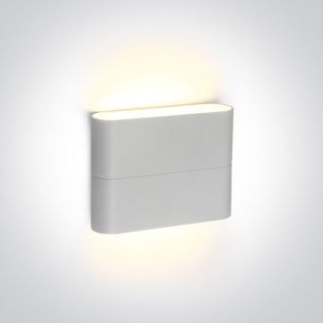 One Light Outdoor Slim Range Up & down 67376/W/W Wandlamp 2x3W/LED 3000K 210lm IP54