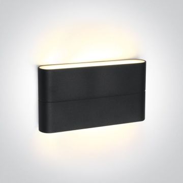 One Light Outdoor Slim Range Up & down 67376A/AN/W Wandlamp 2x6W/LED 3000K 420lm IP54