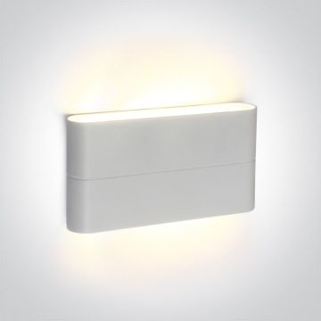 One Light Outdoor Slim Range Up & down 67376A/W/W Wandlamp 2x6W/LED 3000K 420lm IP54