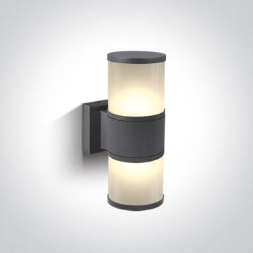 One Light Tube Lights 67098/AN Wandlamp 2x20W/E27 IP54