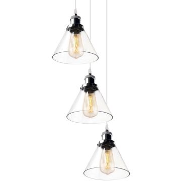 Altavola Design NEW YORK LOFT LA034/CO3_chrom Hanglamp 3x40W/E27 IP20