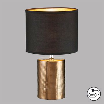 Fischer&Honsel Bronz 50657 Tafellamp 1x25W/E14 IP20