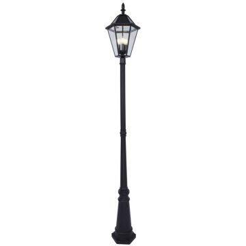 Lutec LONDON SOLAR 6951301189 Straatlantaarn 3x6w/ 2700k 300lm ip44