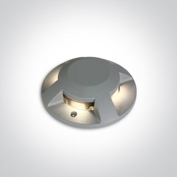 One Light Ground Surface Mounted 69058C/G/W Inrijlamp 4x3W/LED 3000K 600lm IP67