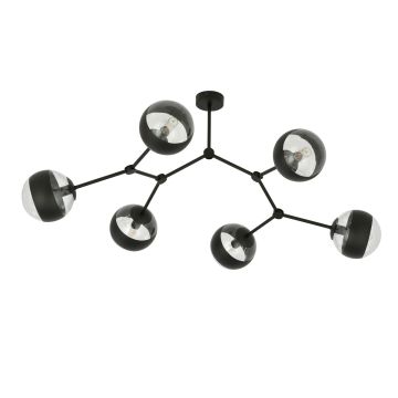 Emibig SPACE 1135/6 Plafondlamp 6x40W/E14 IP20