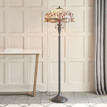 Endon DRAGONFLY BEIGE 70940 Staande lamp 2x60W/E27 IP20