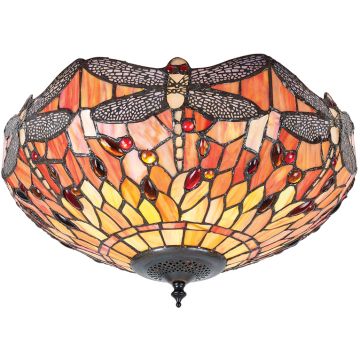 Endon DRAGONFLY FLAME 70721 Plafondlamp 2x60W/E27 IP20