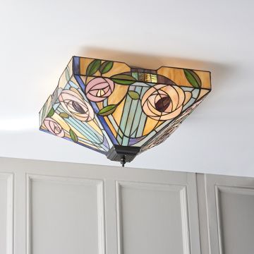 Endon WILLOW 70698 Plafondlamp 2x60W/E27 IP20