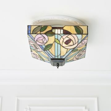 Endon WILLOW 70699 Plafondlamp 2x60W/E27 IP20