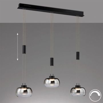 Fischer&Honsel Arosa 60988 Hanglamp 3x9W/LED 2700K 2900 lm IP20