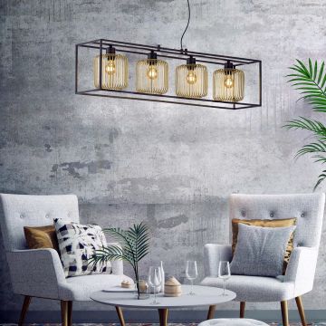 Fischer&Honsel Caydo 60878 Hanglamp 4x40W/E27 IP20