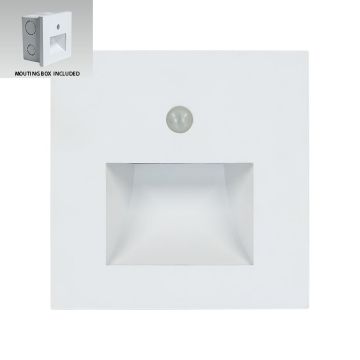 Prezent STEP LIGHT SUNNY SENSOR 70414 Inbouwtraplamp 1x1W/LED 70lm IP20