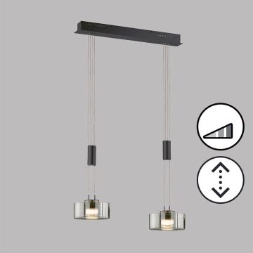 Fischer&Honsel Lavin 61095 Hanglamp 2x9W/LED 2700K 1900 lm IP20