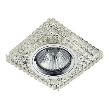 Prezent ELEGANT DOUBLE LIGHT 71096 Inbouwspot 1x50W/GU10|1x3W/LED 380lm IP20