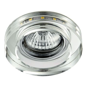 Prezent ELEGANT DOUBLE LIGHT 71104 Inbouwspot 1x50W/GU10|1x3W/LED 380lm IP20