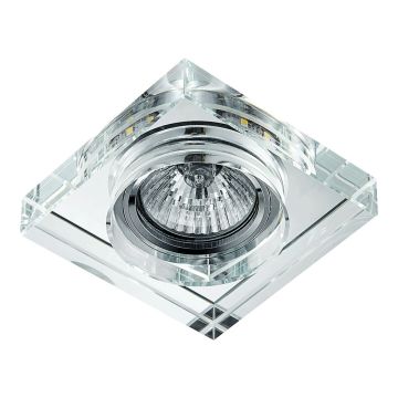 Prezent ELEGANT DOUBLE LIGHT 71105 Inbouwspot 1x50W/GU10|1x3W/LED 380lm IP20