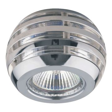 Prezent ELEGANT GLASS FIX 71007 Decoratieve inbouwspot 1x50W/GU10 IP20