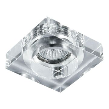 Prezent ELEGANT GLASS FIX 71011 Decoratieve inbouwspot 1x50W/GU10 IP20