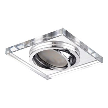 Prezent ELEGANT GLASS MOVABLE 71053 Inbouwspot 1x50W/GU10 IP20