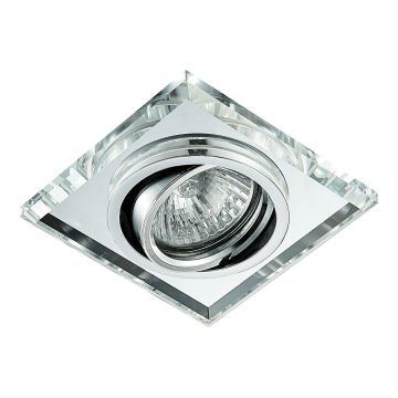 Prezent ELEGANT GLASS MOVABLE 71063 Inbouwspot 1x50W/GU10 IP20