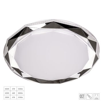 Prezent ZAO 71336 Plafondlamp 1x47W/LED 3550lm IP20