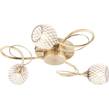 Endon AHERNE 73758 Plafondlamp 3x33W/G9 IP20
