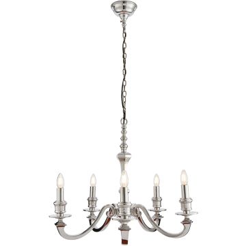 Endon FINSBURY 73598 Kroonluchter 5x60W/E14 IP20