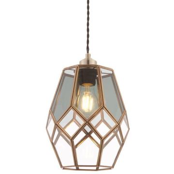 Endon RIPLEY 73296 Glazen kap 1x40W/E27 IP20