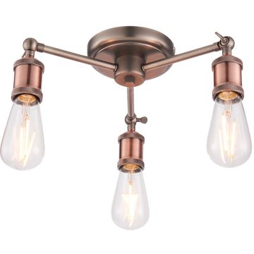 Endon HAL 76124 Plafondlamp 3x40W/E27 IP20