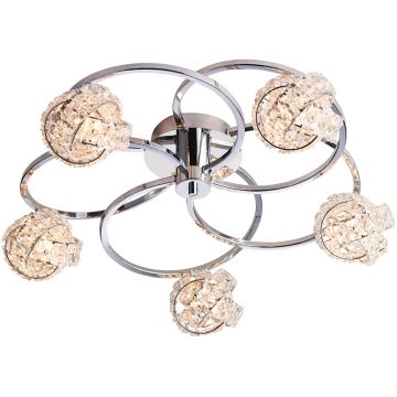 Endon TALIA 76595 Plafondlamp 5x28W/G9 IP20
