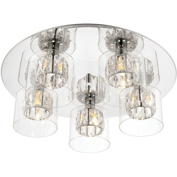 Endon VERINA 76517 Plafondlamp 5x28W/G9 IP20