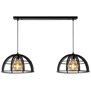 Lucide DIKRA 76464/02/30 Hanglamp 2x60w/e27 ip20